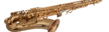 Close-up of an Elkhart Saxophone